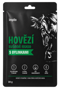 HOVĚZÍ SUŠENÉ MASO S BYLINKAMI