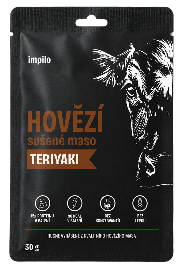 HOVĚZÍ SUŠENÉ MASO TERIYAKI