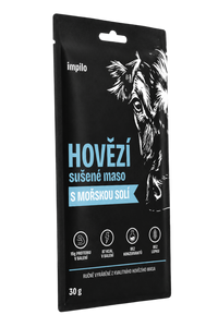 HOVĚZÍ SUŠENÉ MASO S MOŘSKOU SOLÍ
