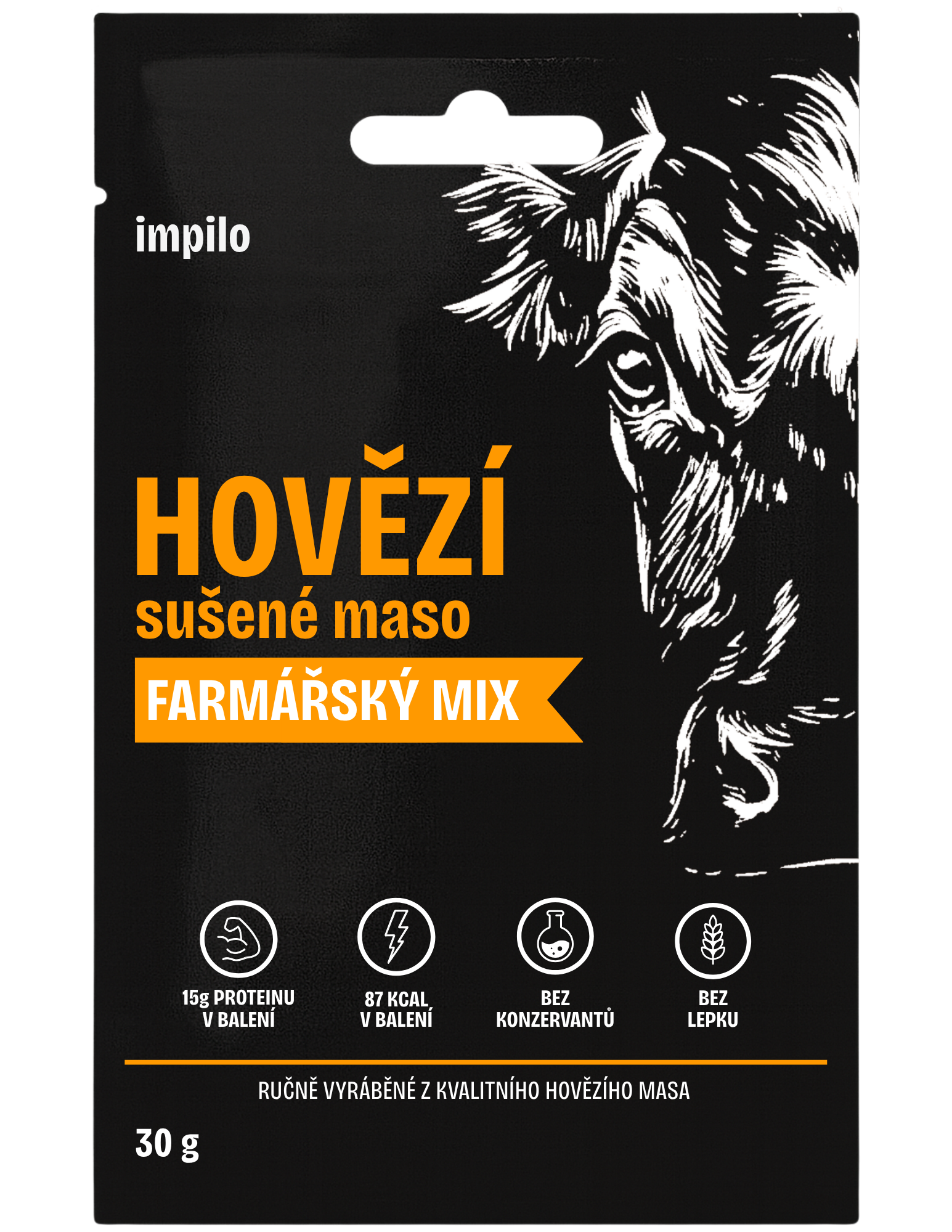 HOVĚZÍ SUŠENÉ MASO FARMÁŘSKÝ MIX