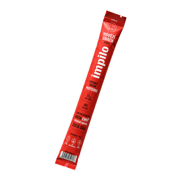 HOVĚZÍ SNACK S PEPŘEM