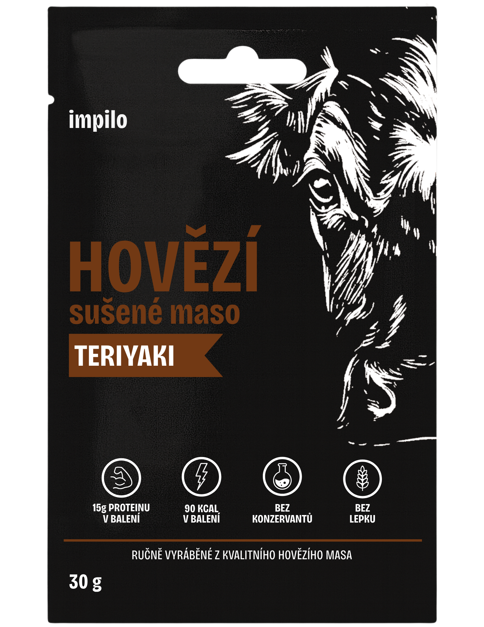 HOVĚZÍ SUŠENÉ MASO TERIYAKI