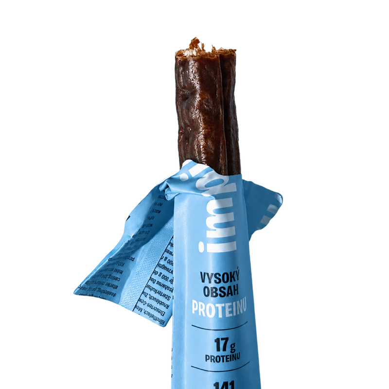 HOVĚZÍ SNACK S MOŘSKOU SOLÍ