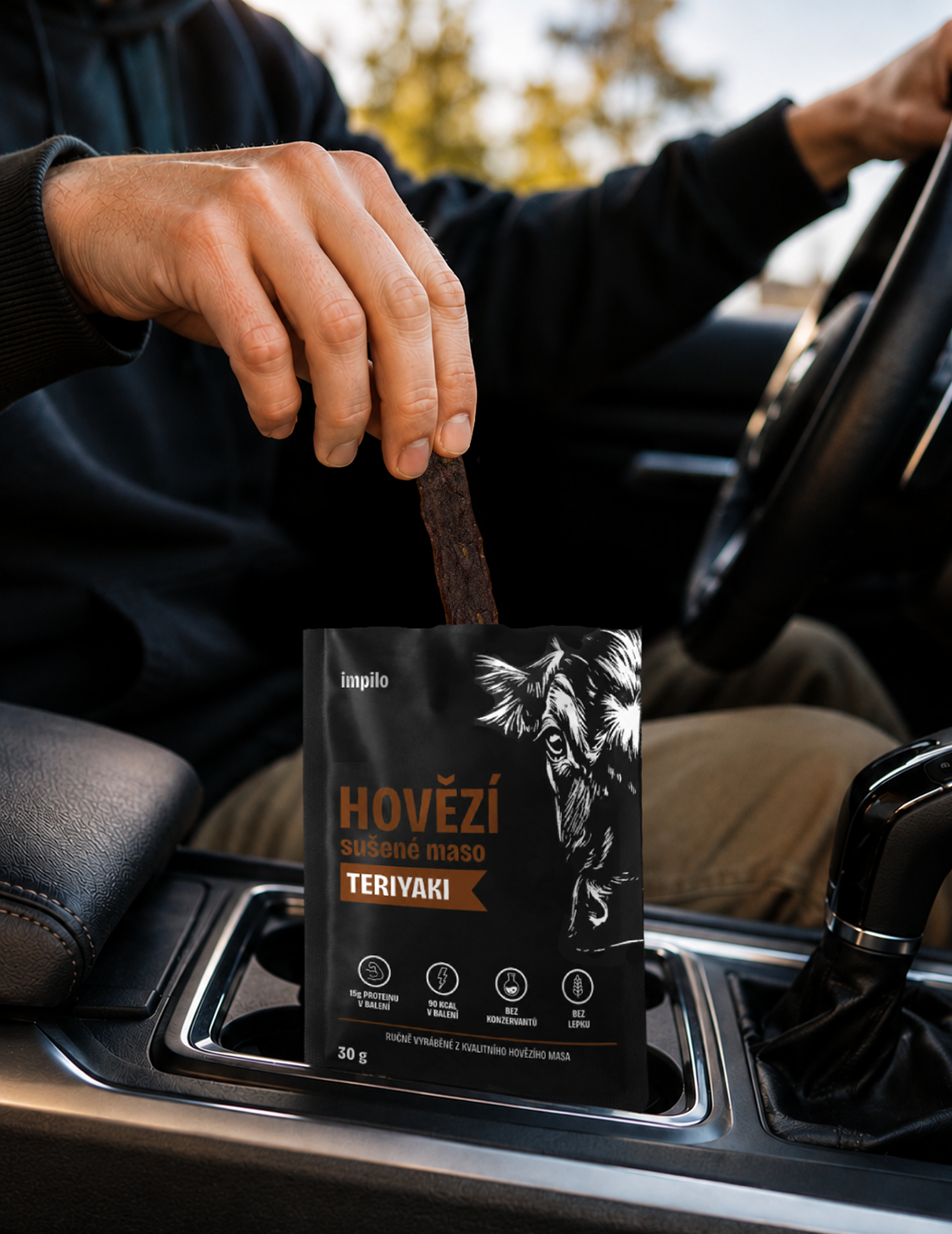 HOVĚZÍ SUŠENÉ MASO TERIYAKI